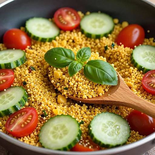 Vibrant Couscous Salad with Veggies