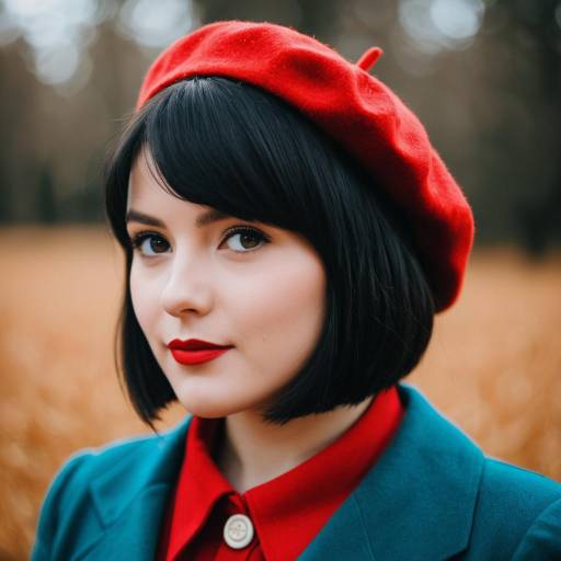 Lifestyle costume photo of Adeleine. Cosplay clothes