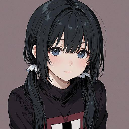 Illustration of Monoko, yume nikki in the style of Abenattou