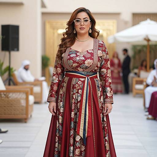 Plus-Size Modern Ethnic Fashion Event