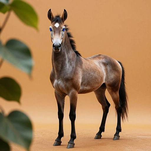 Mystic Centaur with Deep Sapphire Eyes