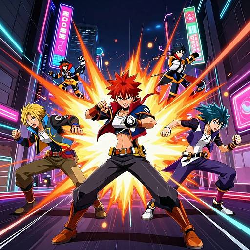 Digital anime artwork of 