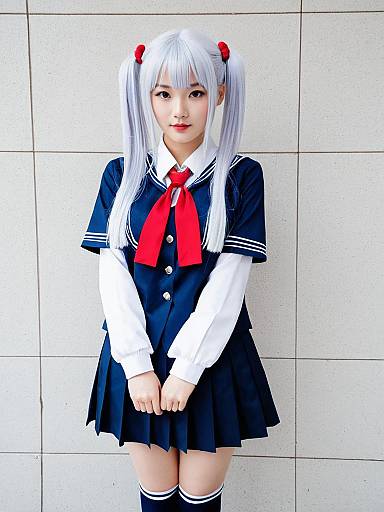 Cosplay photo of arashi chisato. Costume clothes