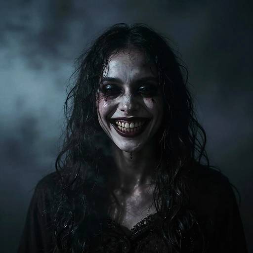 Psychotic Smile in Dark Horror
