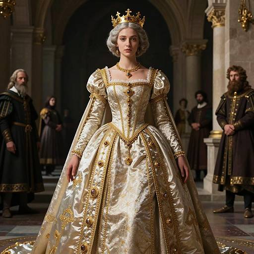 Majestic Renaissance Princess Artwork