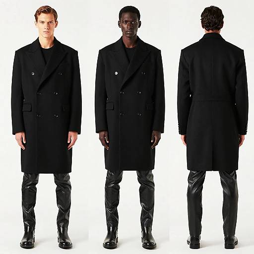 Avant-Garde All Black Fashion Look