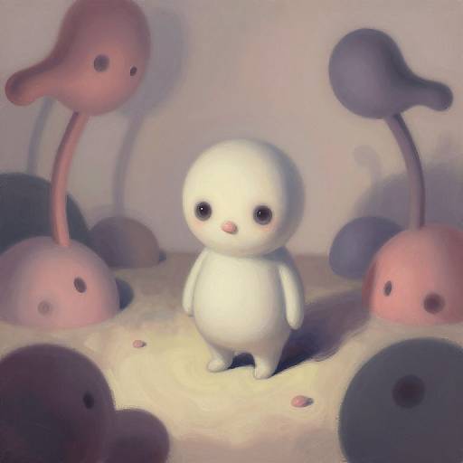 Noseybonk in Surreal Abstract Playground