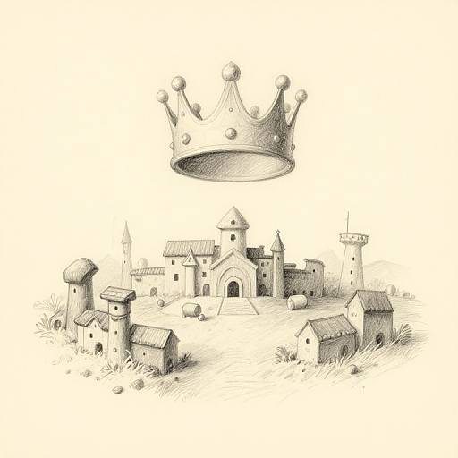 Wholesome Prehistoric Town Sketch