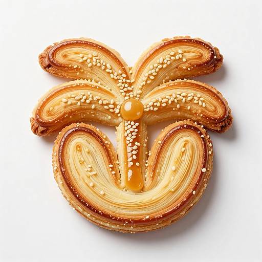 Whimsical Palm Tree Palmier Pastries