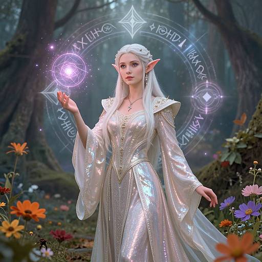 Eladrin Elf in Seasonal Magic