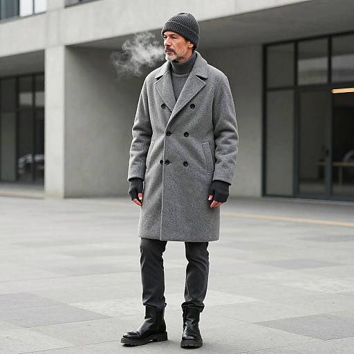 Minimalist Winter Fashion Editorial