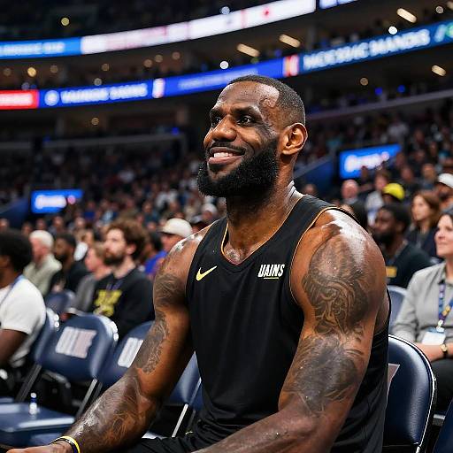 Fluid Natural Portrait of LeBron James