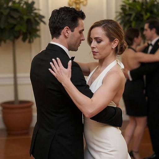 Intimate Dance in an Elegant Setting