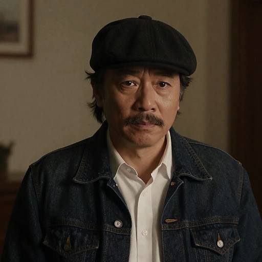 Serious Middle-Aged Man Portrait