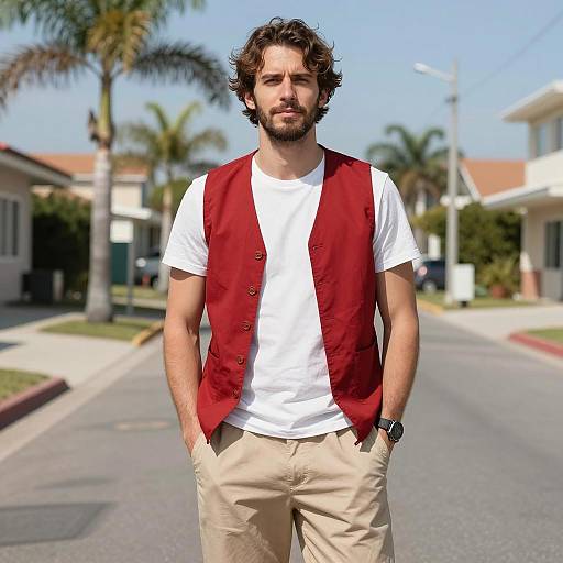 Sunny Portrait of Casual Luffy Style