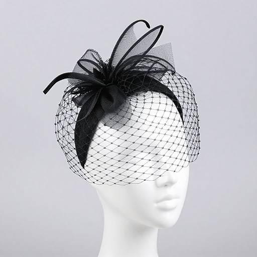 Medium Sinamay Wedding Fascinator Hat
