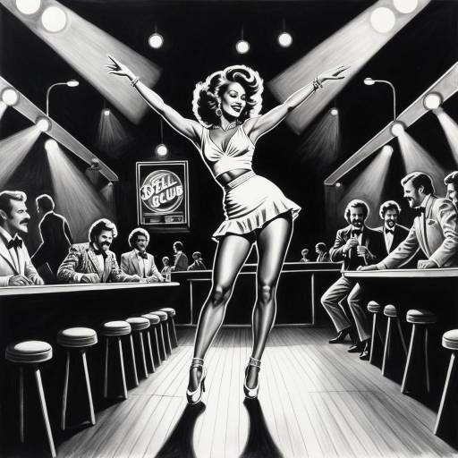 Retro Club Dance Scene