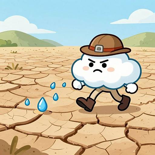 Detective Cloud's Drought Mystery