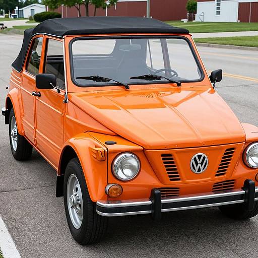 Vintage Orange 1974 VW Thing