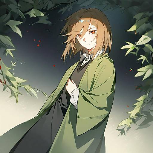 Illustration of Harada mutei, saibou shinkyoku in the style of Bai lao shu