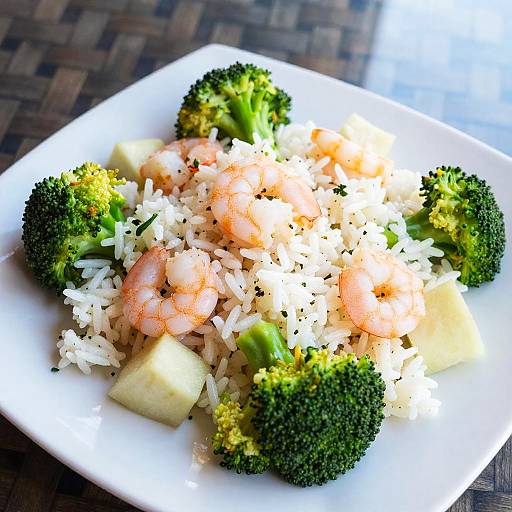 Colorful Shrimp and Veggie Salad