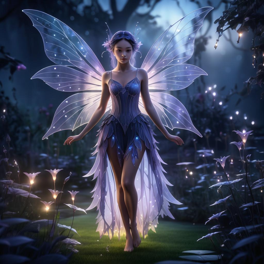 Twilight Fairy in a Predatory Garden