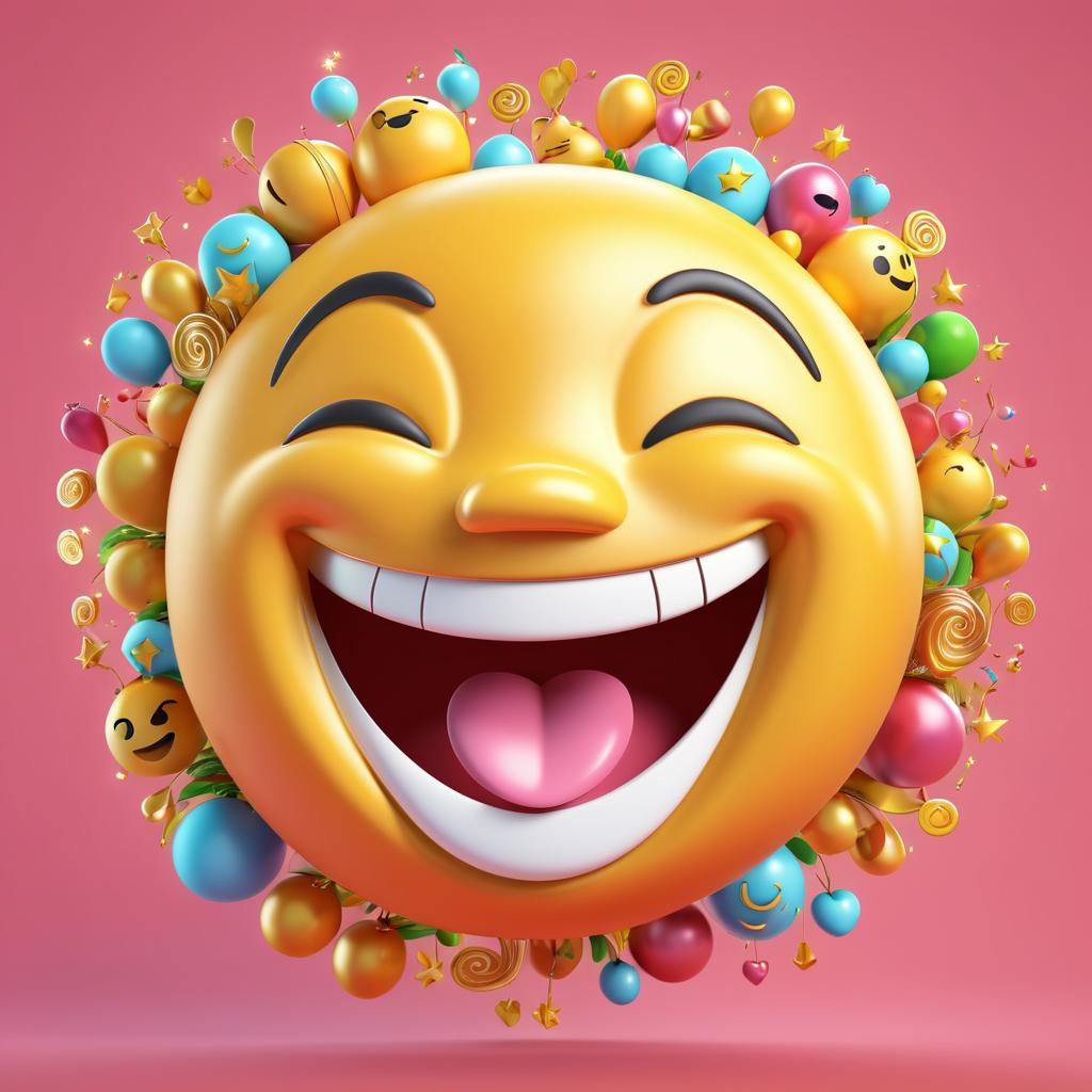 Joyful Whimsical 3D Emoji Design