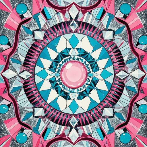 Psychedelic Kaleidoscopic Optical Illusion Pattern Psychedelic Kaleidoscopic Optical Illusion Pattern