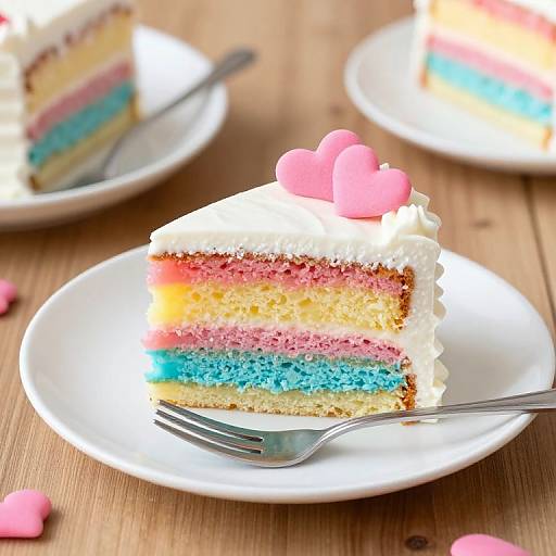 Vibrant Lucky Charm Layered Cake