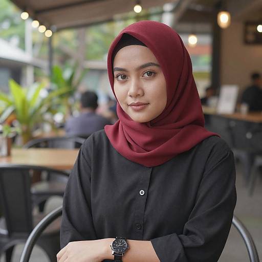 Portrait of Young Southeast Asian Woman