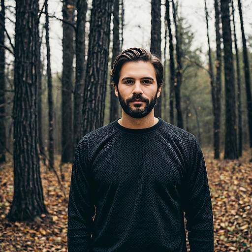 Realistic Male Halloween Costume Outdoors