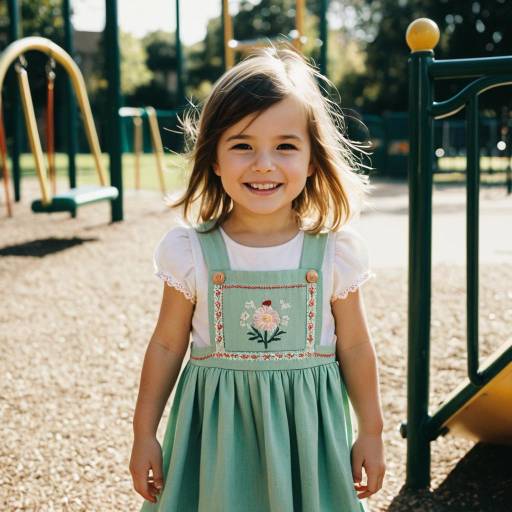 Charming Toddler Fashion Portrait Outdoors