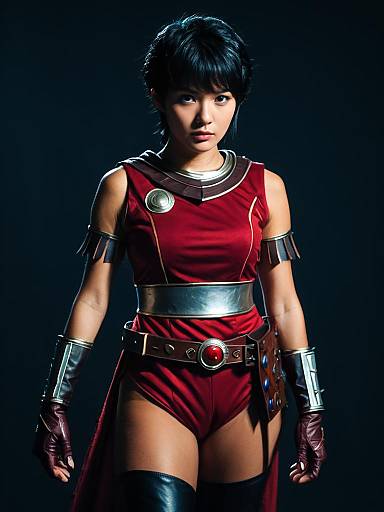 Sexy Casca Cosplay Realistic Photo Shoot