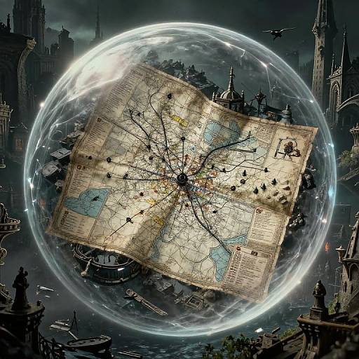 Arcane Shielded Pirate Map NYC