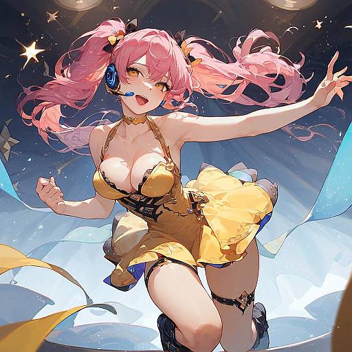 Colorful Idol Performing on Stage