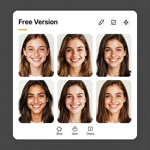 Real-Time Smile Editor Interface