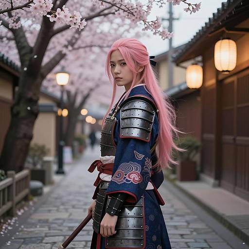 Twilight Samurai: Asian Woman in Kimono