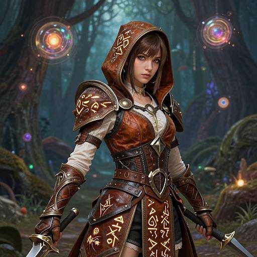 Fantasy RPG Gamer Girl Armor