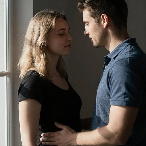 Romantic Intimate Couple Photograph