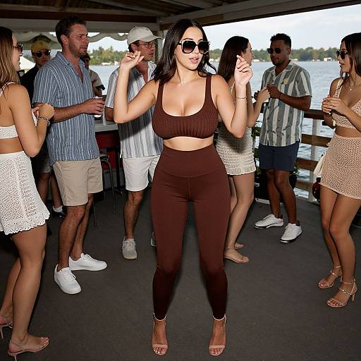 Chic Lakeside Party Streetwear Vibes