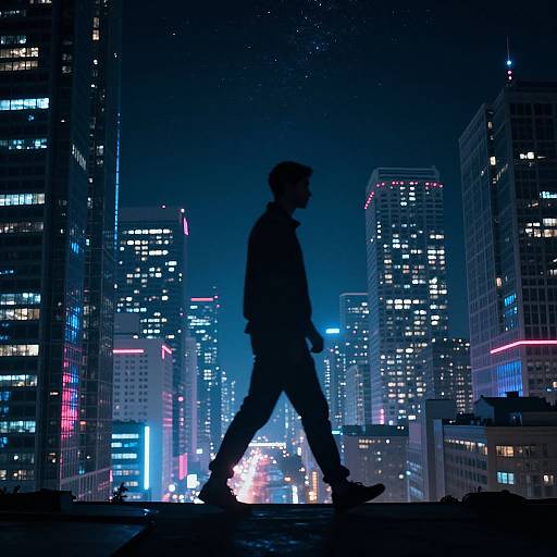 Astral Projection in Cyberpunk City