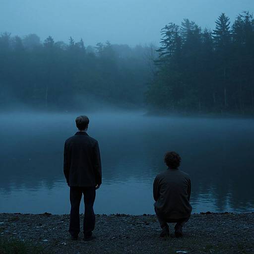 Cinematic Foggy Lake by Kaufman