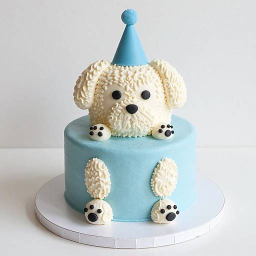 Puppy Dog Birthday Cake Delight