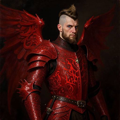Epic Dual-Winged Hussar Warrior