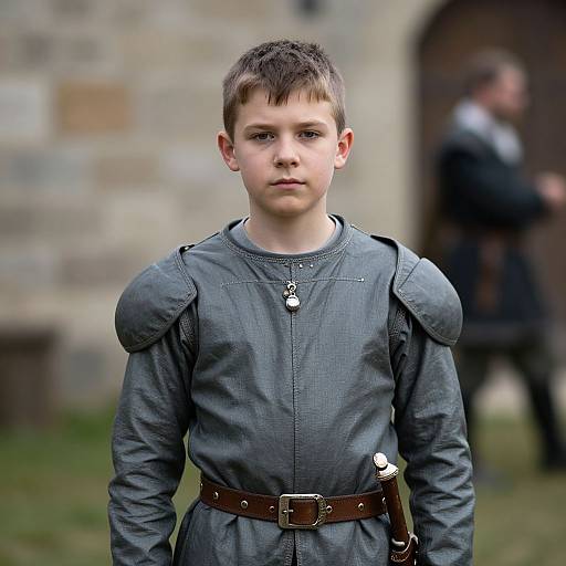 Realistic Medieval Male Costume Portrait