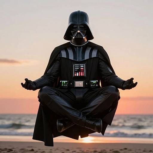 Silk Spectre Darth Vader Meditation