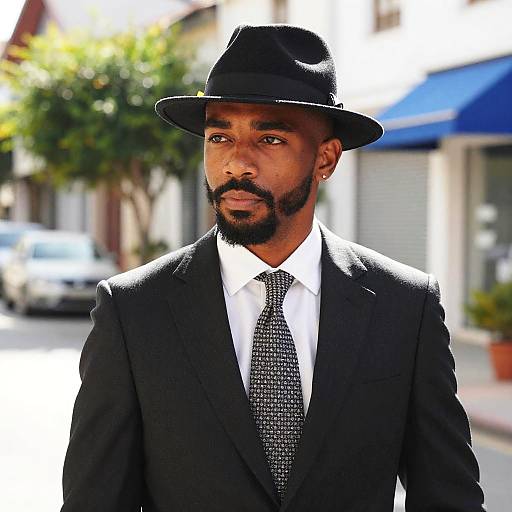 Stylish Urban Portrait of Man