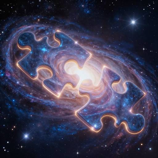 Cosmic Puzzle Pieces in Space