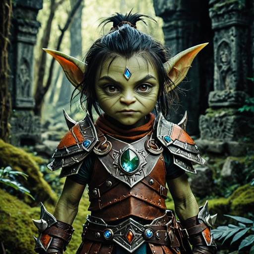 Goblin Warrior in Enchanted Forest
