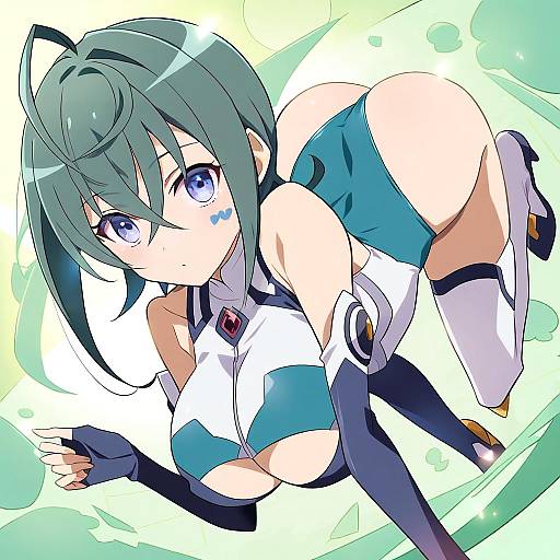 Illustration of Kannagi itsuki, sora wo kakeru shoujo in the style of R-king